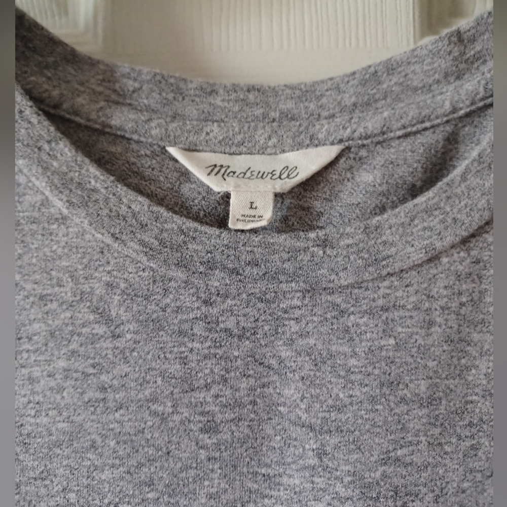 Madewell Tie Back Tee View 3
